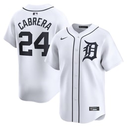 Miguel Cabrera 24 Baseball team Home Limited Player Men's Jersey - White