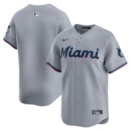 Men's Baseball team Gray Road Limited Jersey