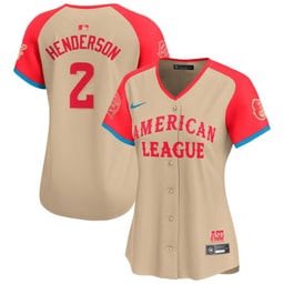 Gunnar Henderson 2 American League 2024 All-Star Game Limited Player Women's Jersey - Cream