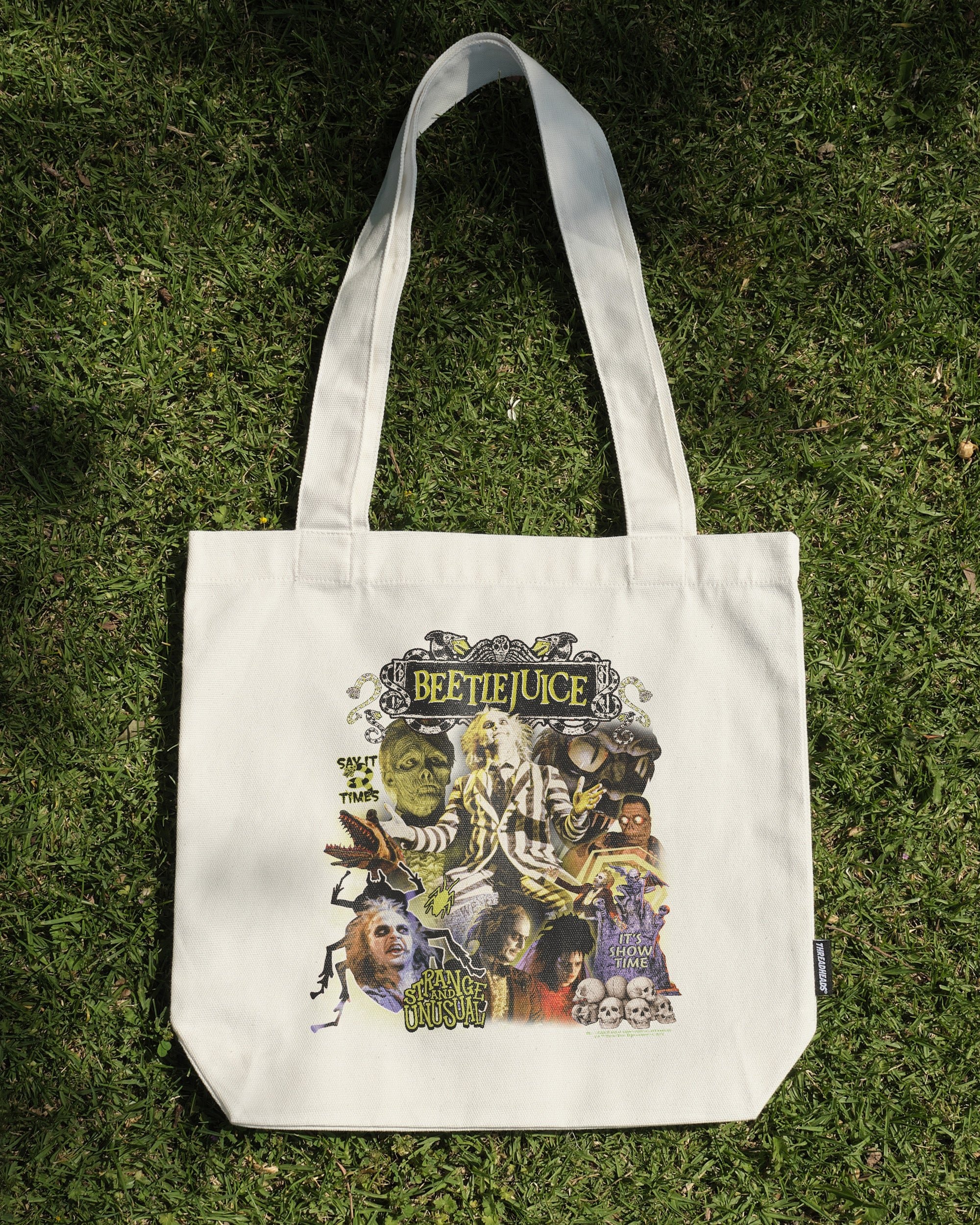 Beetlejuice Vintage Tote Bag - Official 100% Cotton Canvas