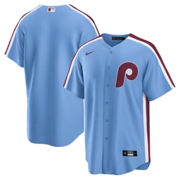 Men's Baseball team Light Blue Alternate Team Jersey