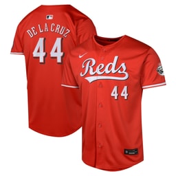 Youth Baseball team Elly De La Cruz Red Alternate Limited Player Jersey