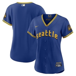 Baseball team Women's 2023 City Connect Game Jersey - Royal