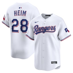 Men's Baseball team Jonah Heim White Alternate Limited Player Jersey