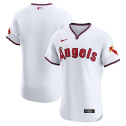 Men's Baseball team White Alternate Vapor Premier Elite Patch Jersey