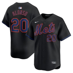 Pete Alonso 20 Baseball team Alternate Limited Men's Jersey - Black