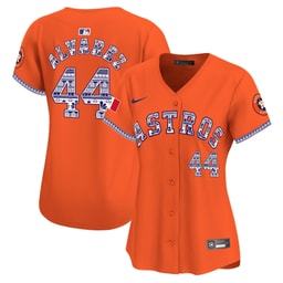 Yordan ?lvarez 44 Baseball team Mexico Women's Jersey - Orange