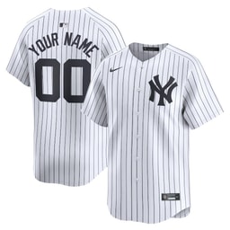 Baseball team Home Limited Custom Men's Jersey - White