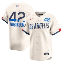 Jackie Robinson 42 Baseball team 2024 City Connect Limited Men's Jersey - Cream