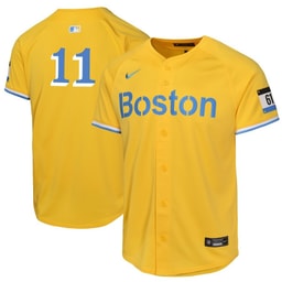 Rafael Devers 11 Baseball team City Connect Limited Youth Jersey - Gold