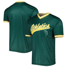 Men's Baseball team Stitches Kelly Green Cooperstown Collection Team Jersey