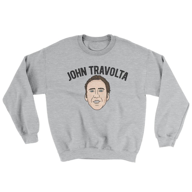 John Travolta Ugly Sweater