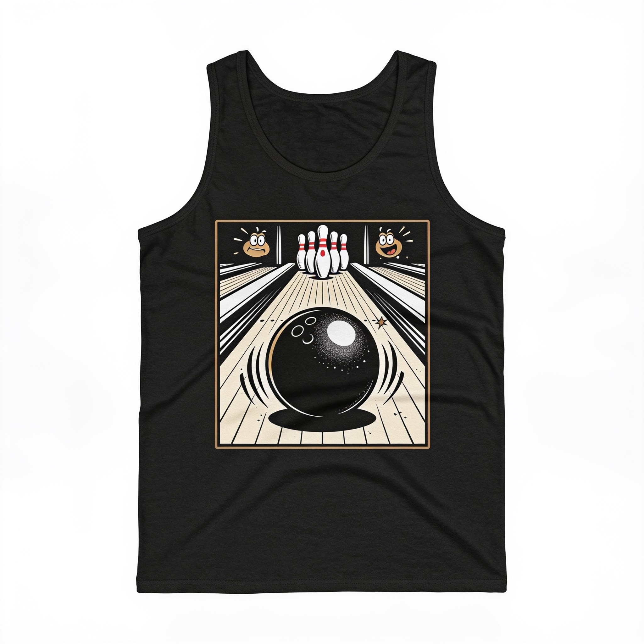 Big Ern McCracken's Bowling School Funny Movie Men/Unisex Tank Top