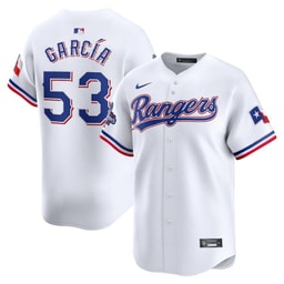 Adolis Garc?a 53 Baseball team Home 2023 World Series Champions Limited Men Jersey - White