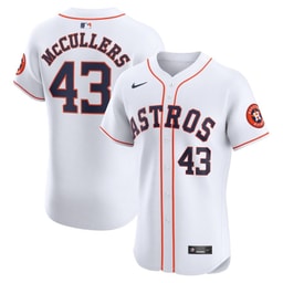 Lance McCullers Jr. 43 Baseball team Home Elite Player Men's Jersey - White