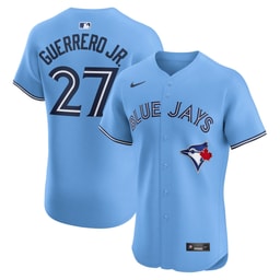 Men's Baseball team Vladimir Guerrero Jr. Powder Blue Alternate Elite Player Jersey