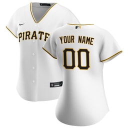 Women's Baseball team Home Custom Jersey, White