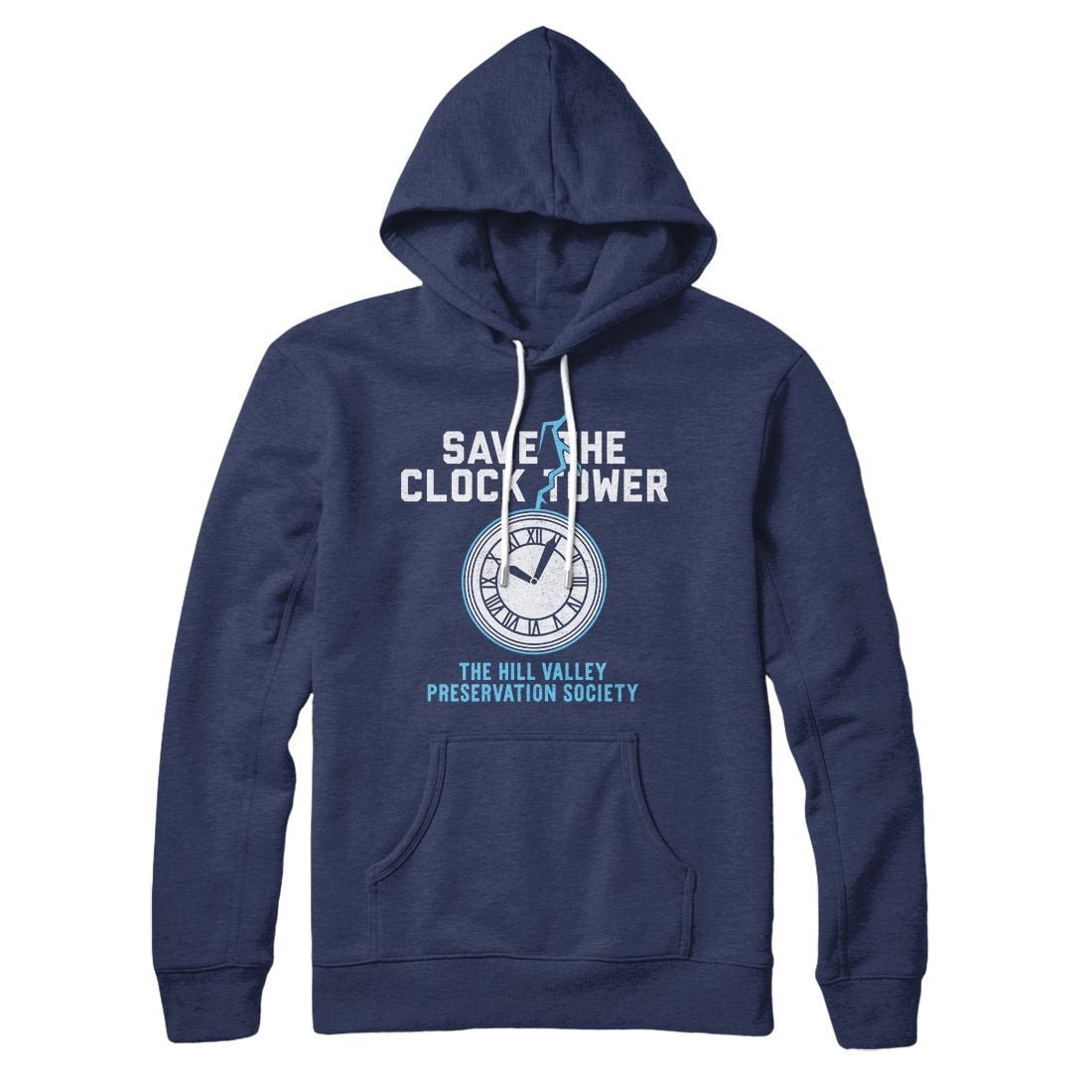 Save the Clock Tower Hoodie - Unisex Cotton Polyester Pullover with Kangaroo Pocket