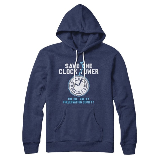 Save the Clock Tower Hoodie - Unisex Cotton Polyester Pullover with Kangaroo Pocket
