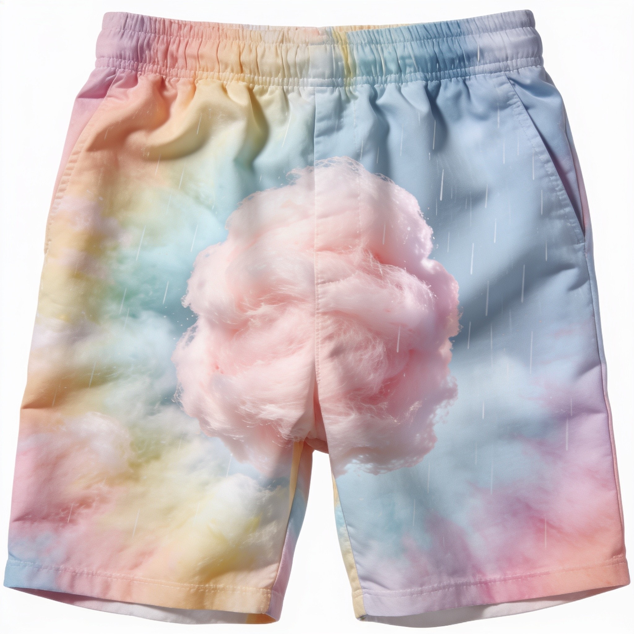 Rain Delay Shorts - Cotton Candy