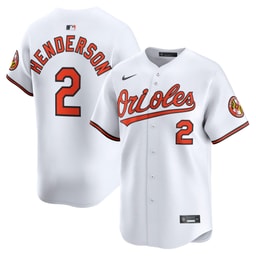 Men's Baseball team Gunnar Henderson White Home Limited Player Jersey