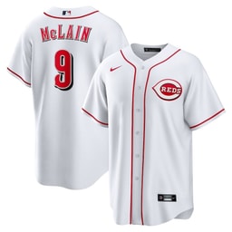 Matt McLain 9 Baseball team Home Men's Jersey - White