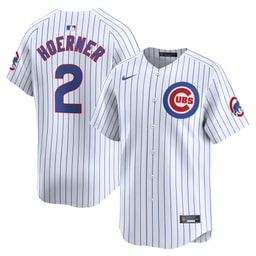 Men's Baseball team Nico Hoerner White Home Limited Player Jersey