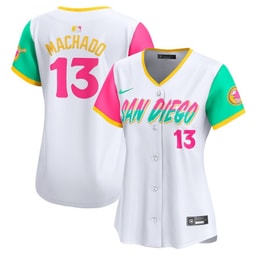 Manny Machado 13 Baseball team City Connect Limited Women's Jersey - White