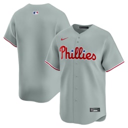 Men's Baseball team Gray Away Limited Jersey