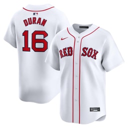 Men's Baseball team Jarren Duran White Home Limited Player Jersey