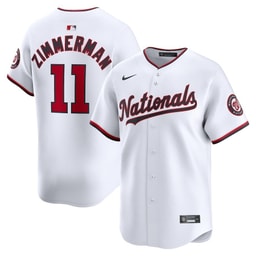 Ryan Zimmerman 11 Baseball team Home Limited Player Men's Jersey - White