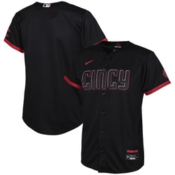 Baseball team 2023 City Connect Youth Jersey - Black