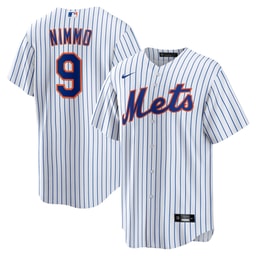 Men's Baseball team Brandon Nimmo White Home Jersey