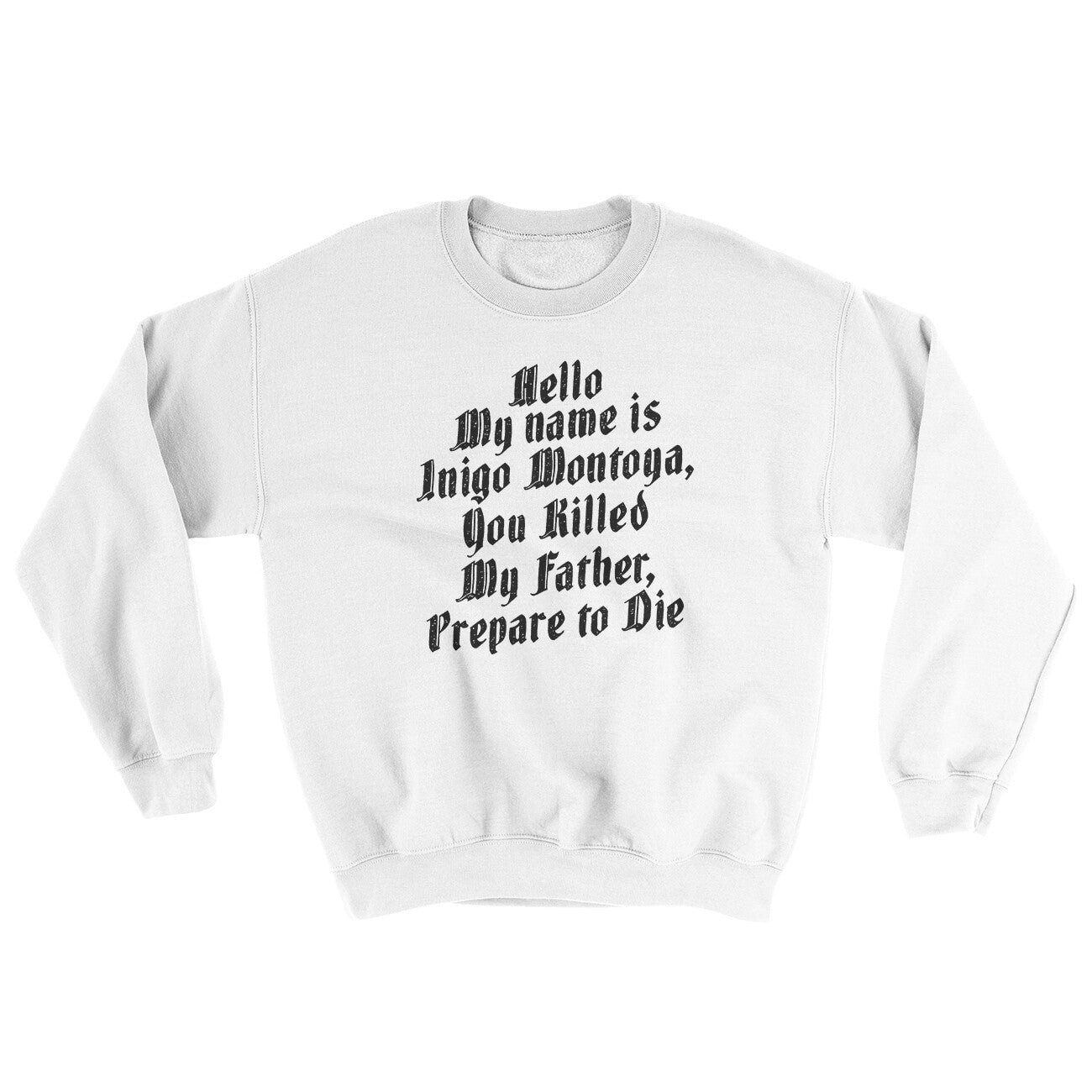 Hello My Name Is Inigo Montoya Ugly Sweater