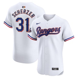 Max Scherzer 31 Baseball team 2024 Gold Collection ELITE Player Jersey - White