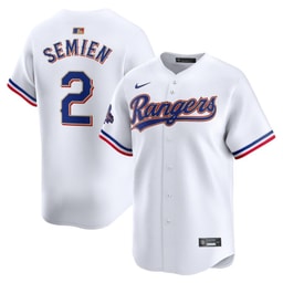 Marcus Semien 2 Baseball team 2024 Gold Collection Limited Jersey - White