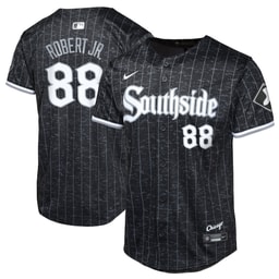 Youth Baseball team Luis Robert Jr. Black City Connect Limited Player Jersey