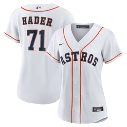Women's Baseball team Josh Hader Home Jersey, White
