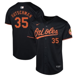 Youth Baseball team Adley Rutschman Black Alternate Limited Player Jersey