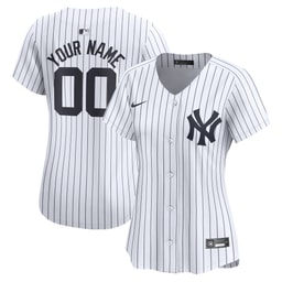 Women's Baseball team White Home Limited Custom Jersey