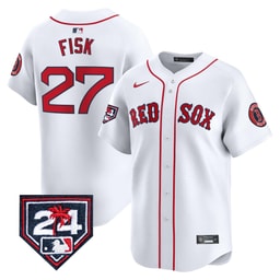 Carlton Fisk 27 Baseball team 2024 Spring Training Men's Jersey - White