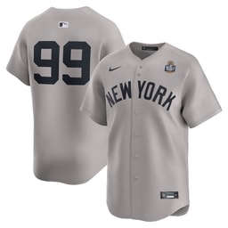 Aaron Judge 99 Baseball team 2024 World Series Limited Player Men's Jersey - Gray