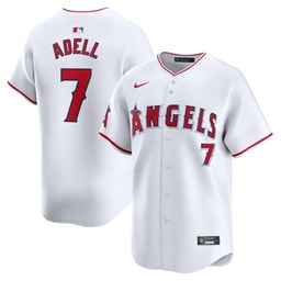 Jo Adell 7 Baseball team Home Limited Men's Jersey - White