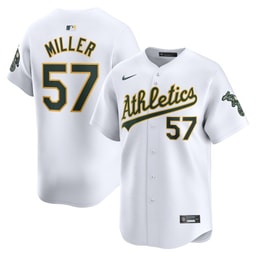 Mason Miller 57 Baseball team Home Limited Player Men's Jersey - White