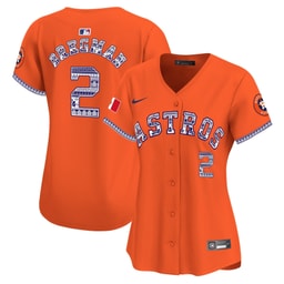 Alex Bregman 2 Baseball team Mexico Women's Jersey - Orange