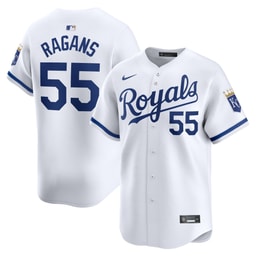 Men's Baseball team Cole Ragans White Home Limited Player Jersey