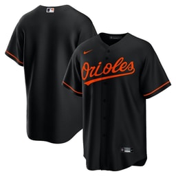 Baseball team Alternate Men's Jersey - Black