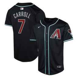 Corbin Carroll 7 Baseball team Alternate Limited Youth Jersey - Black