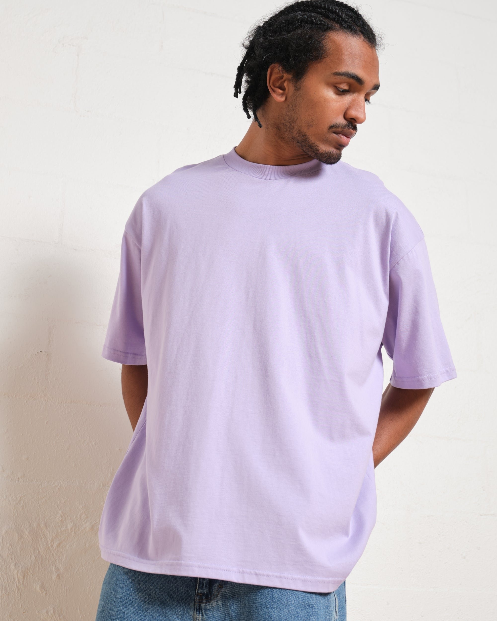 Oversized Unisex Tee - 90s Boxy Fit, Dropped Shoulders, 100% Combed Cotton 275 GSM