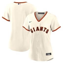 Baseball team Women's Home Blank Jersey - Cream